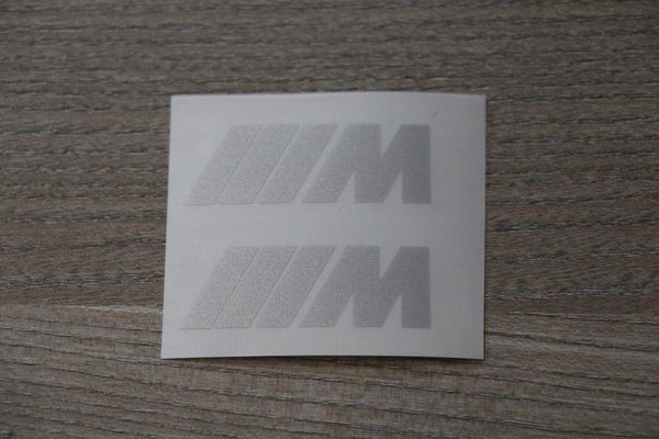 Rückspiegel Glasgravur Aufkleber BMW M Motorsport Performance